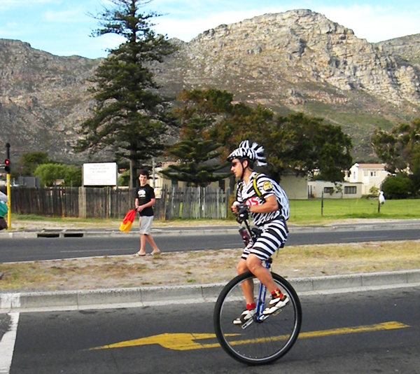 Riding the Argus Cycle Tour on a Unicycle