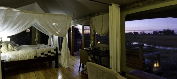 Guest accommodation at Little Vumbura