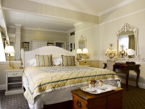 One of the suites at the Cape Grace Hotel