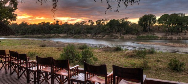 View from the Simbavati River Lodge