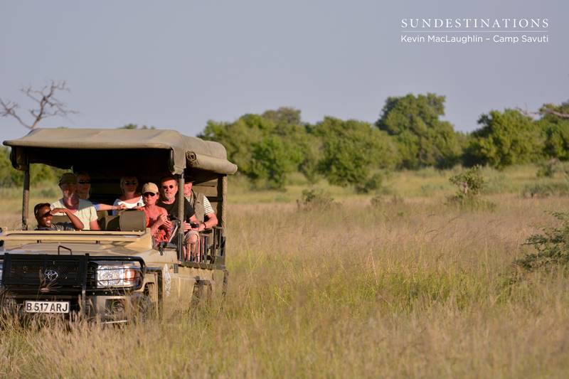 Game drives in the Chobe National Park