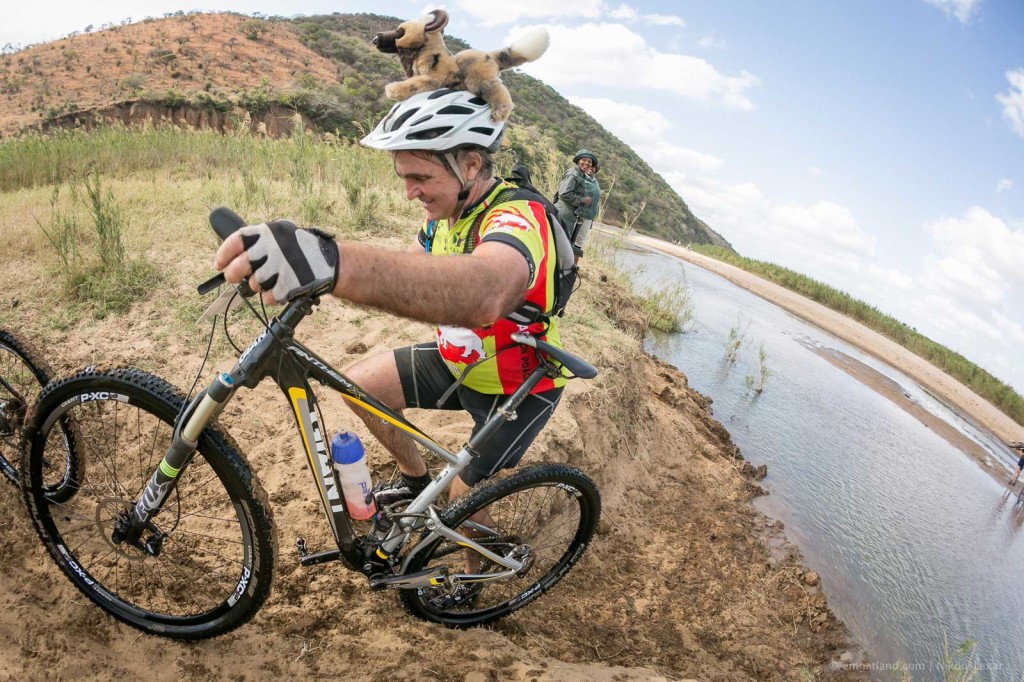 Cycling for African wild dogs in the Wild Series iMfolozi Mountain Bike Challenge