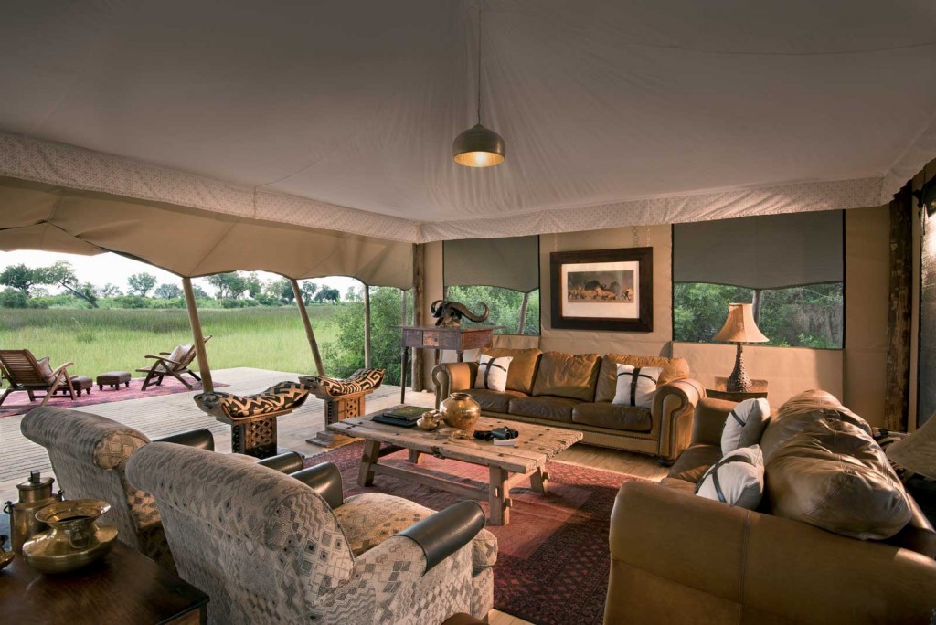 Duba Expedition Camp lounge
