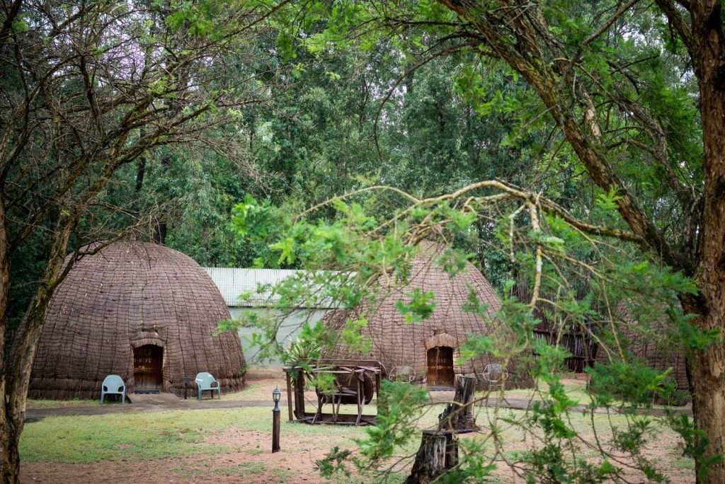 Mlilwane Wildlife Sanctuary beehive huts