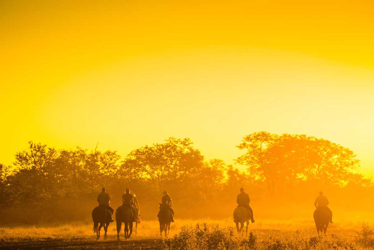 Horse Riding RAW Botswana