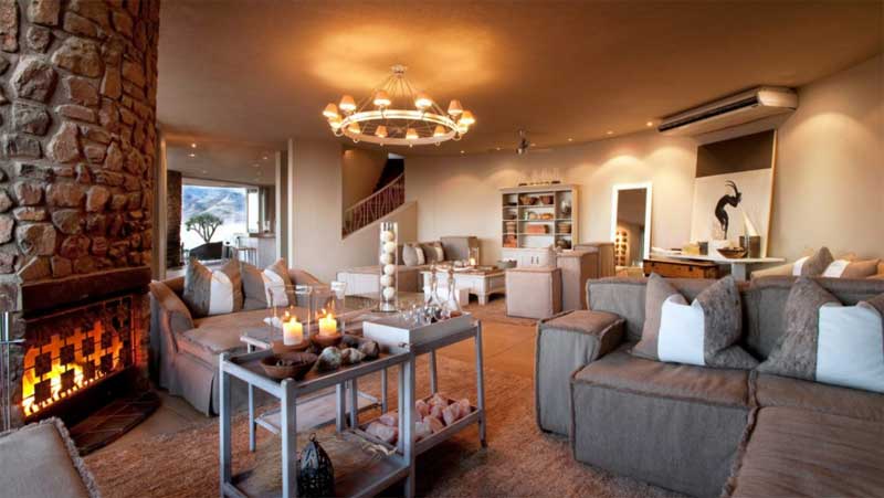 Sossusvlei Desert Lodge Lounge Area