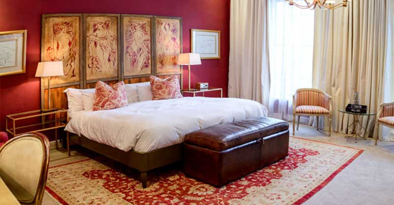 Cape Heritage Hotel Master Bedroom