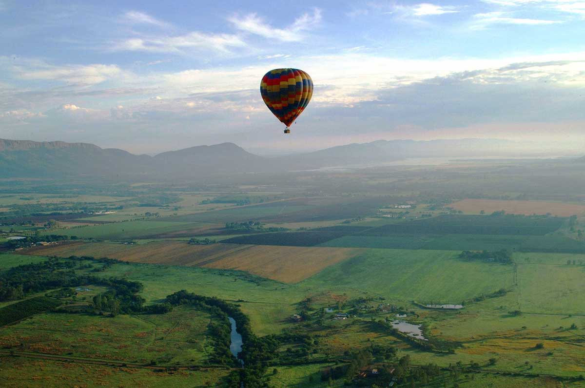 Mabula Hot Air Balloon Landscape