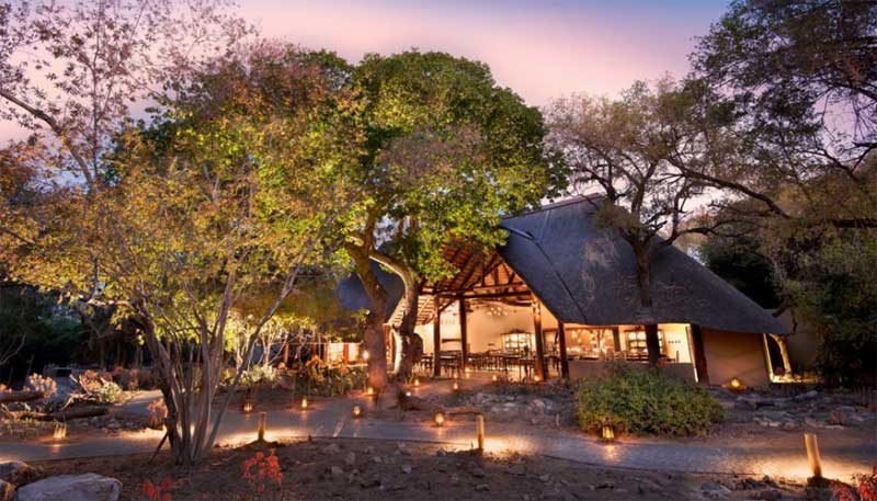 Ngala Safari Lodge Entrance