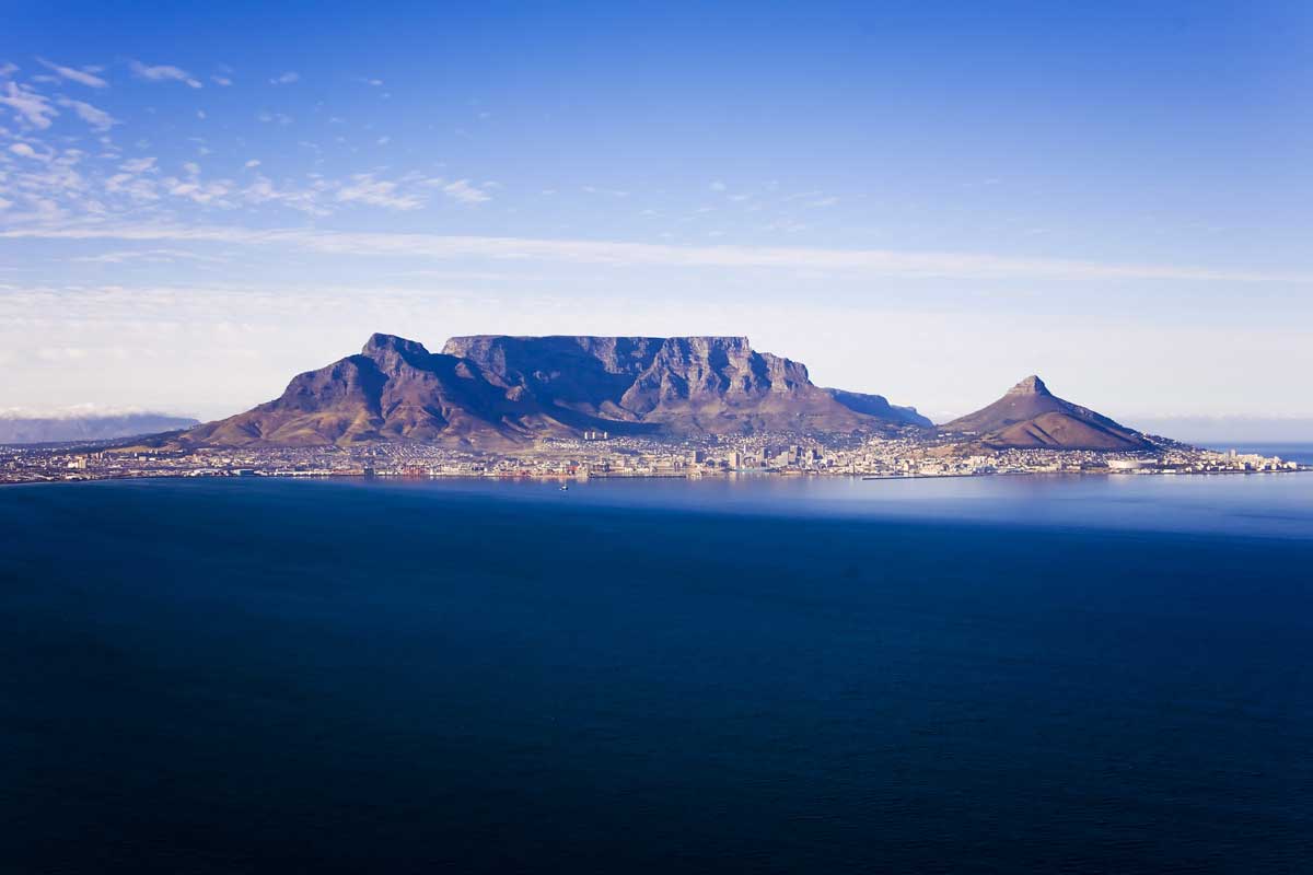 Ocean in Cape Town