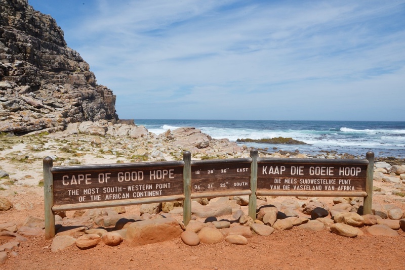Cape of Good Hope coordinates