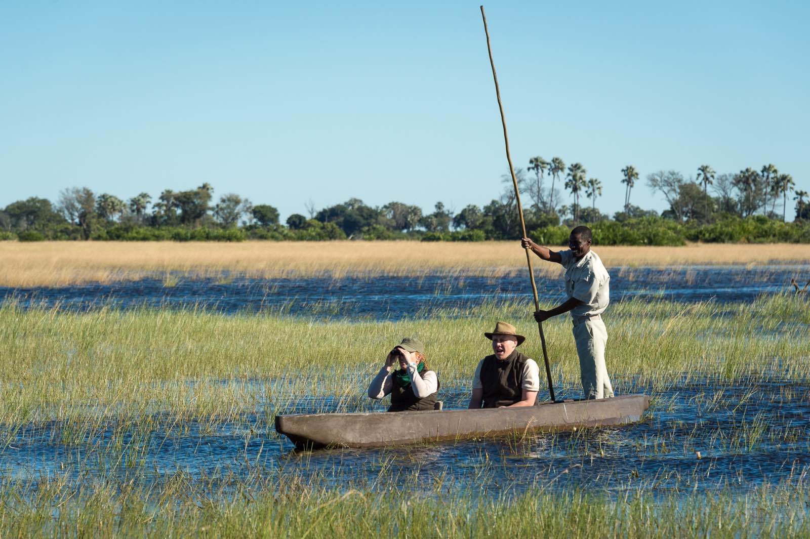 Classic Okavango Delta activity - mokoro cruise