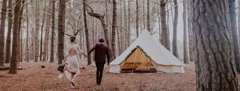 Wedding Camping with Hey Pioneer