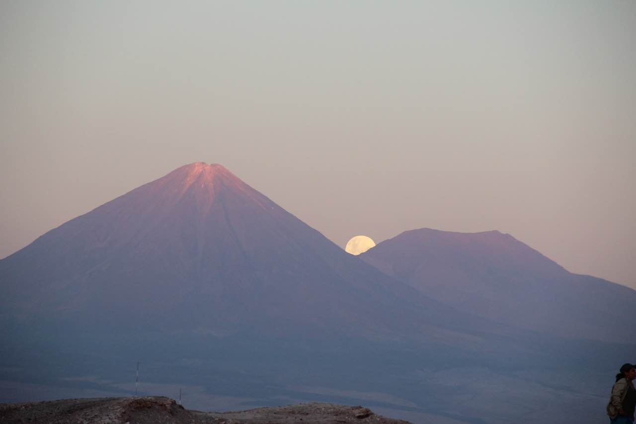 Volcanic lunar landscape, Atacama, Chile