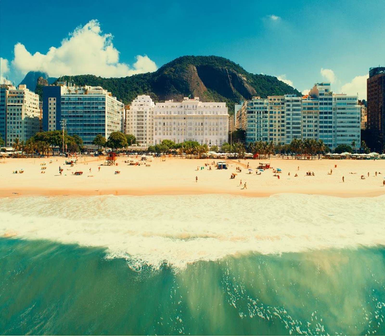 Belmond Copacabana Palace beach facing