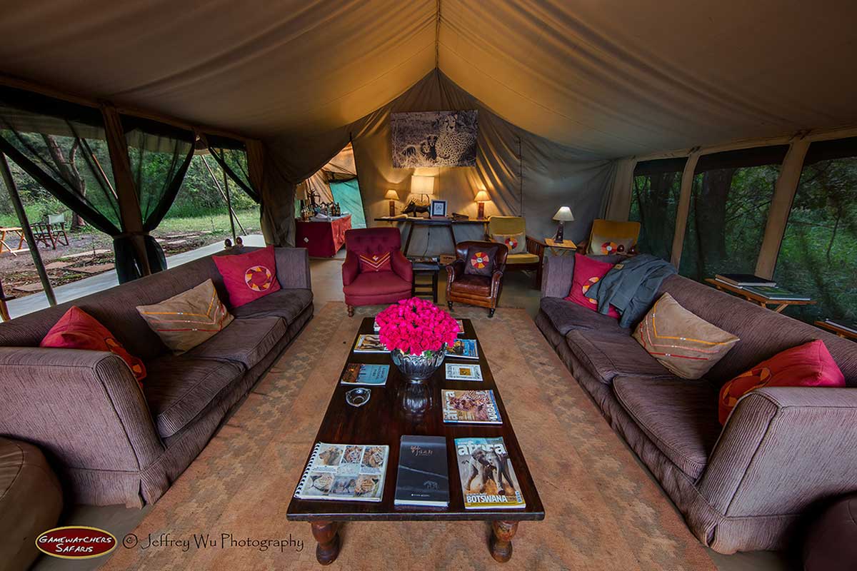 Nairobi Tented Camp Lounge