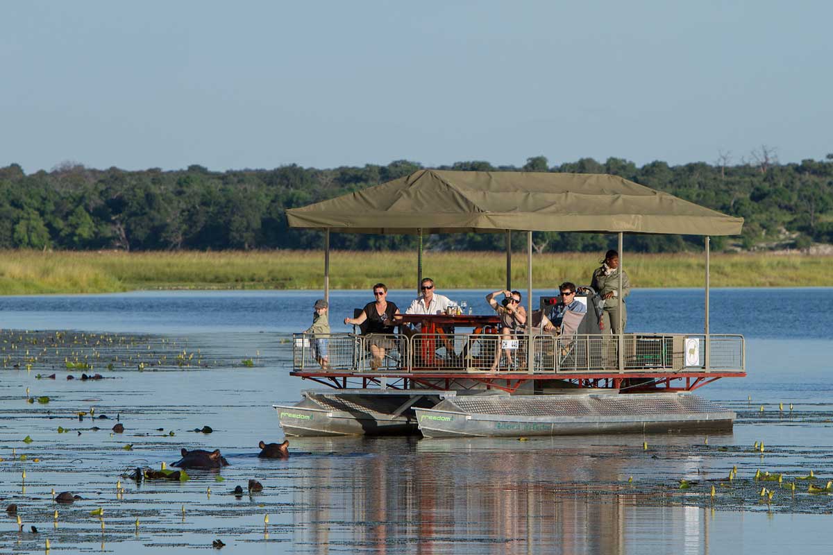 River Cruise at Chobe Game Lodge
