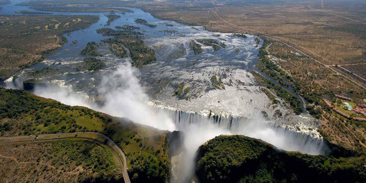 Victoria Falls Zimbabwe and Zambia