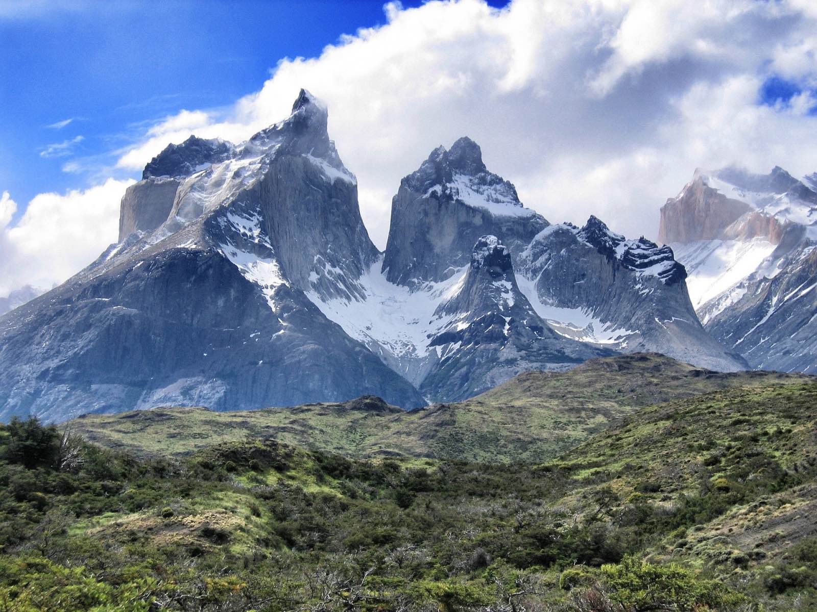 Torres del Paine mountain views - one of Patagonia's most popular hiking destinations