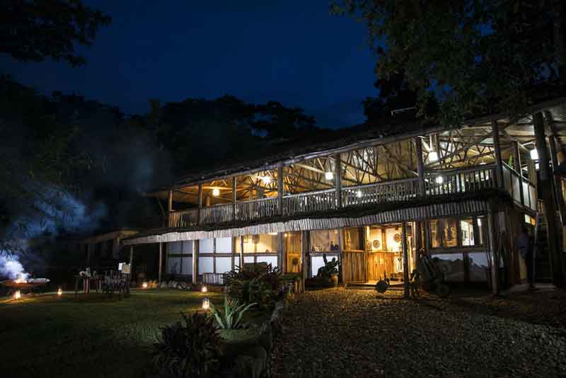 Buhoma Lodge Night