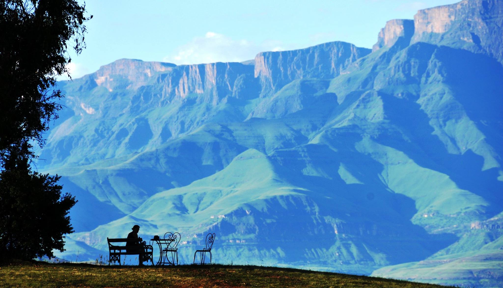 Extraordinary Drakensberg views from Berghouse grounds