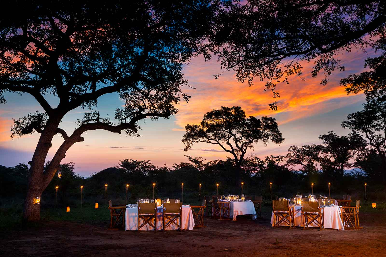 Ulusaba Safari Lodge Dinner