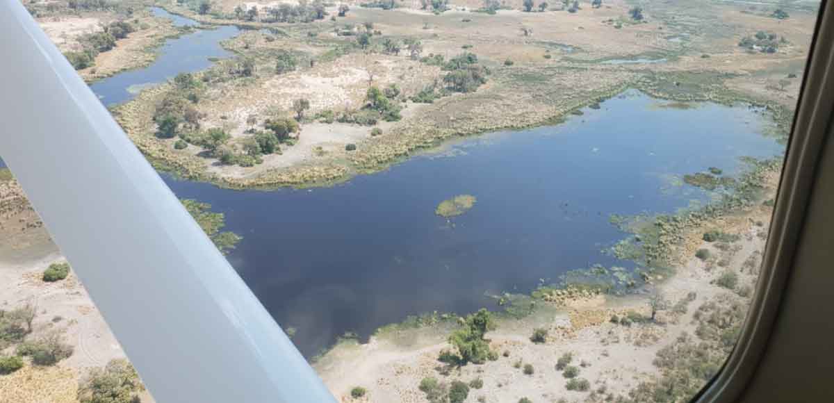 Aerial Views of Botswana