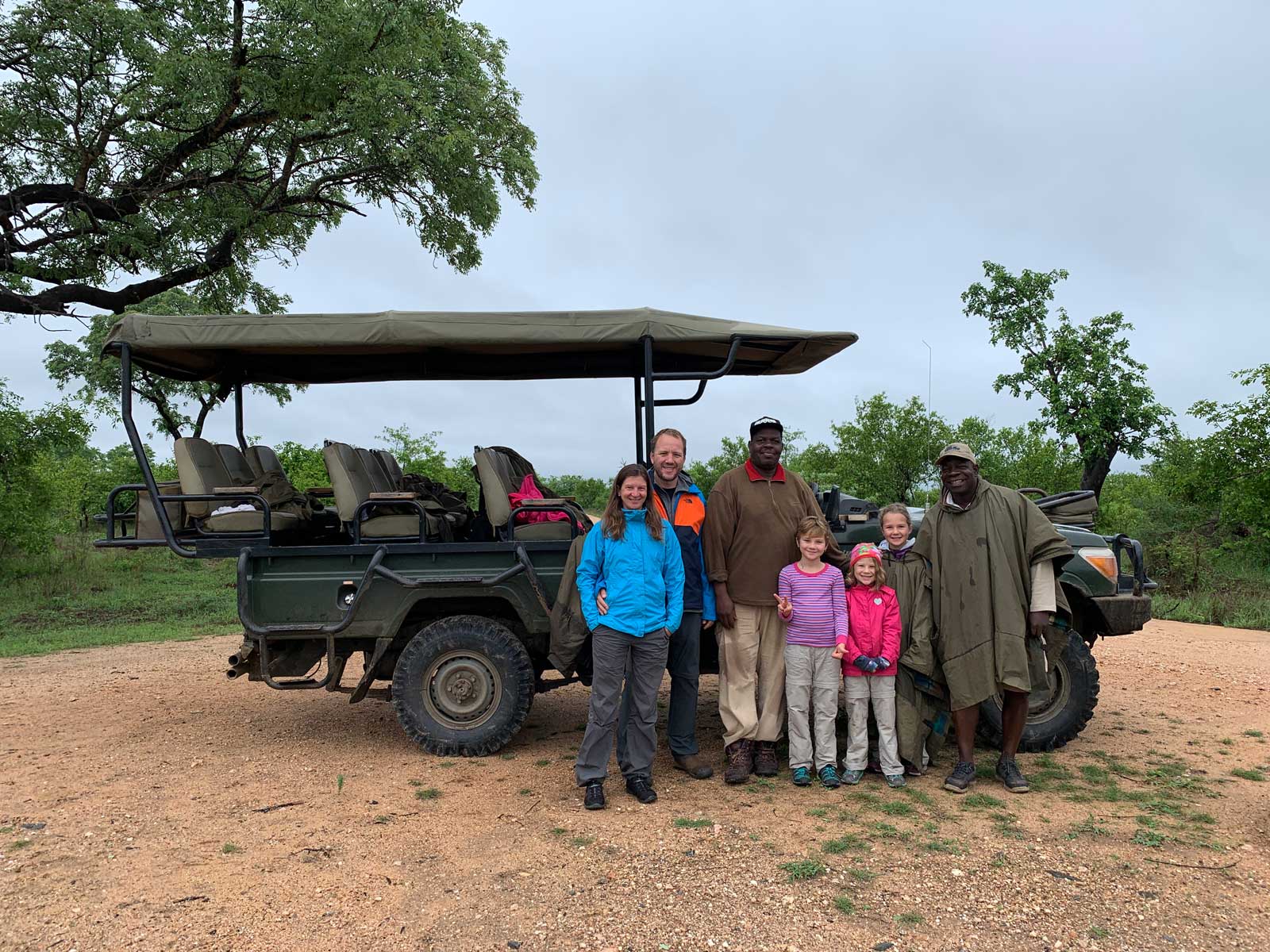 The Lotz Family on Safari