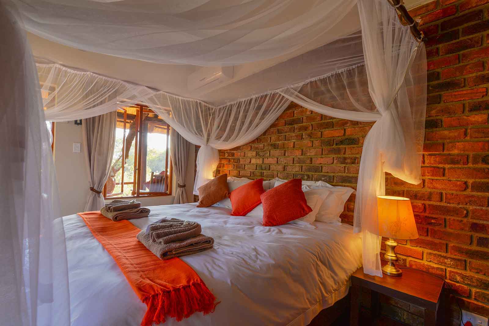 Bedroom at Klaserie River Safari Lodge