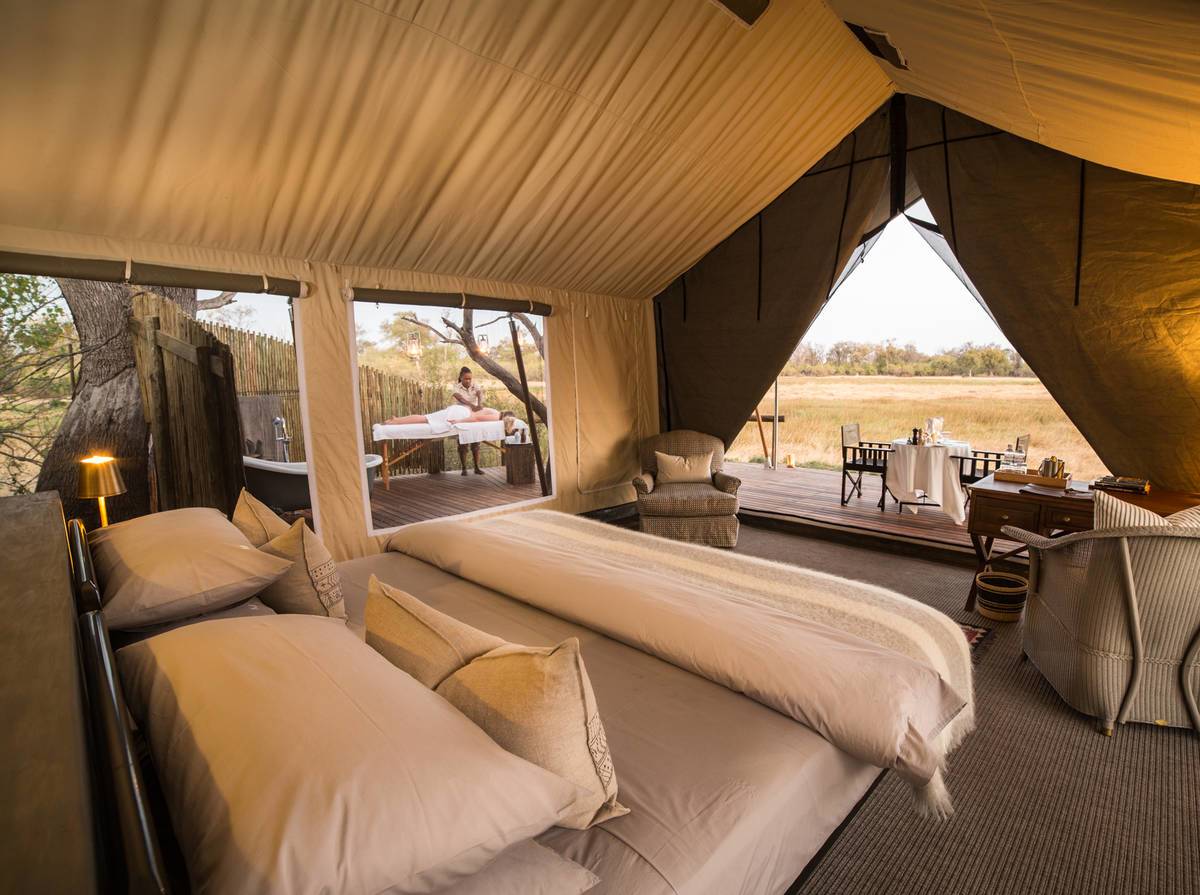 Machaba Camp Tented Room
